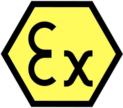 Znak Ex – oznaczenie ochrony przeciwwybuchowej ATEX